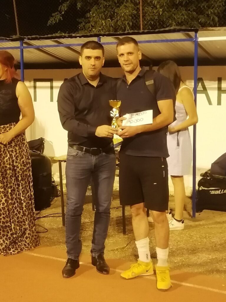 Finale turnira održano je 19.08.2025. Treće mesto